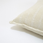 Almofada tecelagem cru 45x45cm Mello