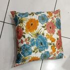 Almofada Tecido Jacquard  Floridas