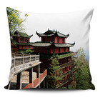 Almofada Templo China 42x42cm Com Enchimento