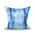 Almofada Tie Dye Azul Estampada Kit 2 Unidades 45cm X 45cm Co