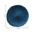 Almofada Tony 40cm Azul Escuro Inspire