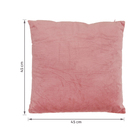 Almofada Tony 45x45cm Rosa Inspire