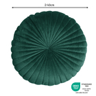 Almofada Redonda Tony Verde 40cm Inspire