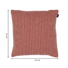 Almofada Trama 45x45cm Terracota