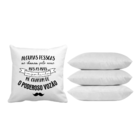 Almofada Travesseiro Avô Meu Poderoso Vozão Branco