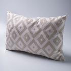 Almofada Travesseiro Em Tecido Algodão Tramado