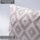 Almofada Travesseiro Em Tecido Algodão Tramado