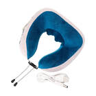 Almofada Travesseiro Massagem Relaxante - Azul