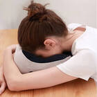 Almofada Travesseiro Massagem Relaxante - Marrom