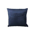 Almofada Tressê 50x50cm Veludo Azul - Casaepoltrona