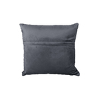 Almofada Tressê 50x50cm Veludo Cinza - Casaepoltrona