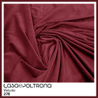 Almofada Tressê 50x50cm Veludo Marsala - Casaepoltrona