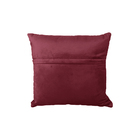 Almofada Tressê 50x50cm Veludo Marsala - Casaepoltrona