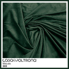 Almofada Tressê 50x50cm Veludo Verde - Casaepoltrona
