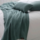 Almofada Tricô Avell 45x45 Menta Kacyumara