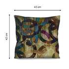 Almofada Valverde Abstrato Circulos 42x42cm