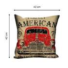 Almofada Valverde American Car 42x42cm