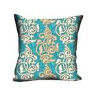 Almofada Valverde Arabescos Azul 42x42cm