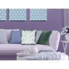 Almofada Valverde Arabescos Azul Claro 42x42cm