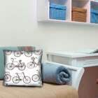 Almofada Valverde Bicicletas 42x42cm