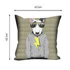 Almofada Valverde Cachorro Moleton 42x42cm