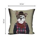 Almofada Valverde Cachorro Sueter 42x42cm