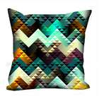 Almofada Valverde Chevron Azul 42x42cm