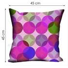 Almofada Valverde Circulos Pink 42x42cm