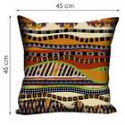 Almofada Valverde Etnico Marrom 42x42cm