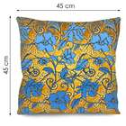 Almofada Valverde Flores Azuis 42x42cm