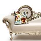 Almofada Valverde Flores Terra 42x42cm