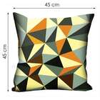 Almofada Valverde Geometrico Laranja 42x42cm