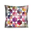 Almofada Valverde Geometrico Rosa 42x42cm