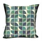 Almofada Valverde Geometrico Verde 42x42cm