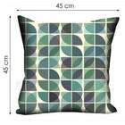 Almofada Valverde Geometrico Verde 42x42cm