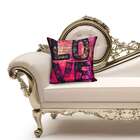 Almofada Valverde Love Pink 42x42cm