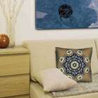 Almofada Valverde Mandala Azul Marinho 42x42cm