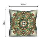 Almofada Valverde Mandala Colorida 42x42cm