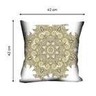 Almofada Valverde Mandala I Branco 42x42cm