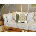 Almofada Valverde Mandala I Branco 42x42cm