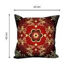 Almofada Valverde Mandala Vermelho 42x42cm