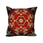 Almofada Valverde Mandala Vermelho 42x42cm