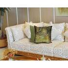 Almofada Valverde Mandalas Ouro Velho 42x42cm