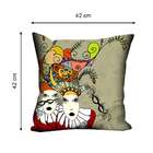 Almofada Valverde Mascaras 42x42cm