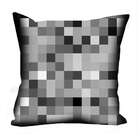 Almofada Valverde Pixels Preto E Branco 42x42cm