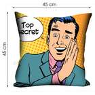 Almofada Valverde Top Secret 42x42cm