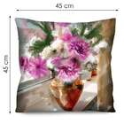 Almofada Valverde Vaso Flores 42x42cm