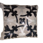 Almofada Vel Vapor C/ Aplic Lantejola Prata Mod 06