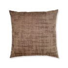 Almofada Veludo Marrom Mescla