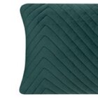 Almofada Veludo Matelassada 30cm X 70cm Zig Zag Perfil Matela